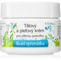 Bione Cosmetics Kozí Syrovátka výživný krém na tvár a telo pre citlivú pokožku 260 ml