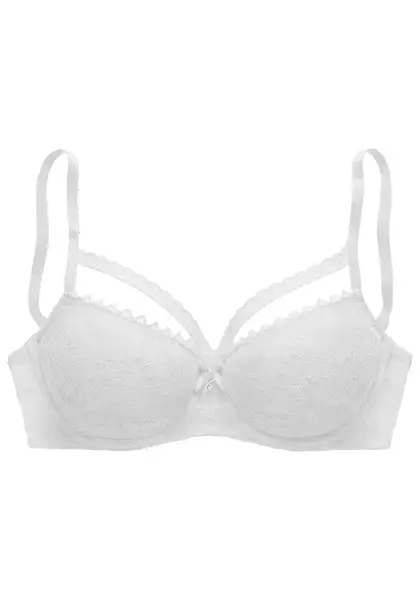 LASCANA Podprsenka  biela