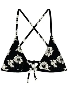 Rip curl dámské plavky Party Wave Xback Tri Black / White | Černá | Velikost XS