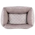 Dog Fantasy Pelech Sofa etno hnědý 75x55x20cm