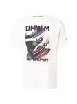 PUMA Tričko 'BMW MMS'  modrá / čerešňová / čierna / biela