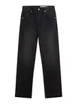 Bershka Džínsy  čierny denim
