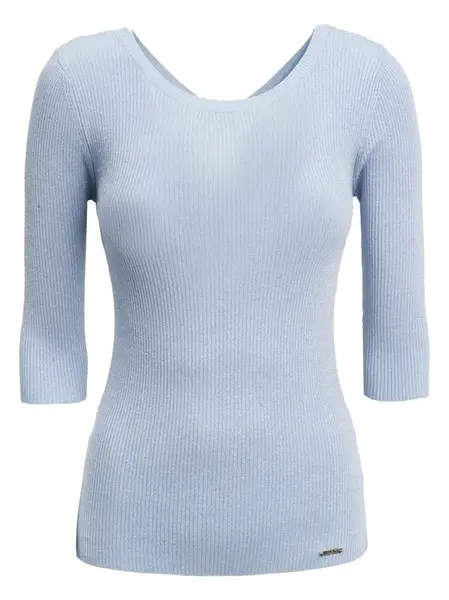 Influencer Sveter  nebesky modrá
