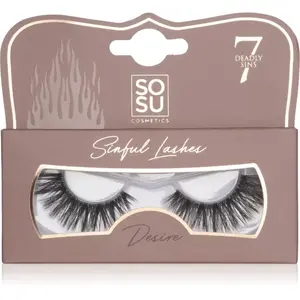 SOSU Cosmetics 7 Deadly Sins Lashes umělé řasy Desire 1 ks