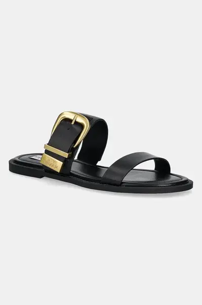 Pantofle Steve Madden Strider-E sandal dámské, černá barva, SM19000139