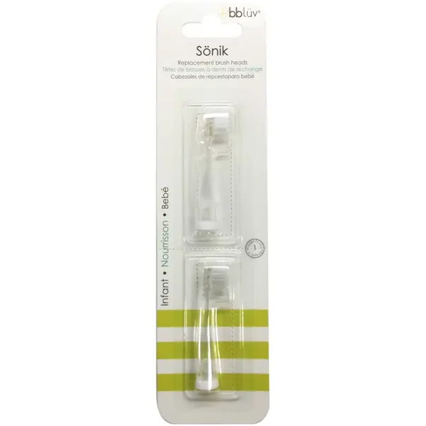 BBLÜV Sönik náhradní hlavice pro zubní kartáček Kids 36m+ 2 ks