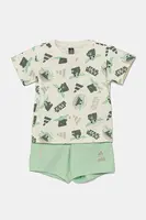 Dětská souprava adidas x Star Wars zelená barva, JF3628