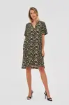 Marisse Loose-Fitting Black Dress