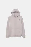 Dětská mikina The North Face TEEN SIMPLE DOME HOODIE šedá barva, s kapucí, hladká, NF0A8AXV1OA1