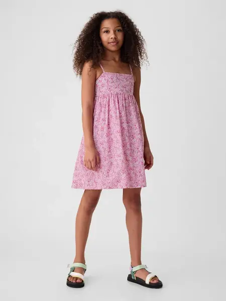 GAP Dětské květované šaty - Holky