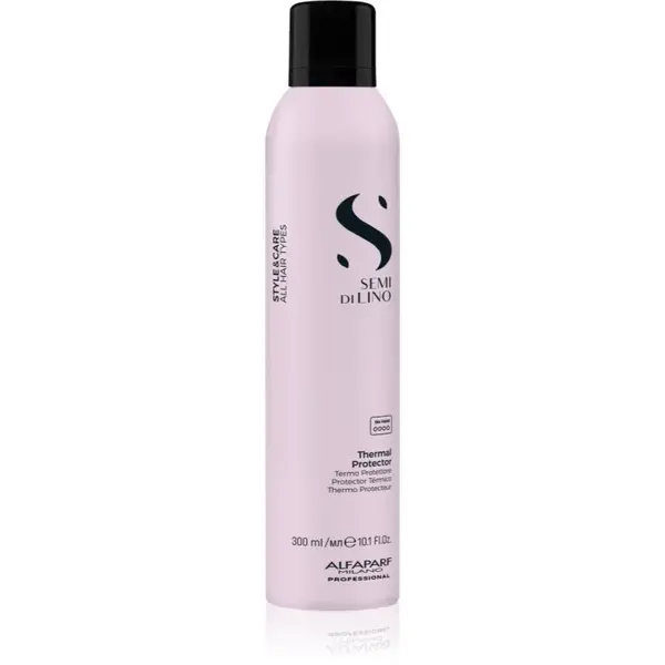 Alfaparf Milano Semi di Lino Style&Care Thermal Protector ochranný sprej na tepelnou úpravu vlasů s UV filtrem 300 ml