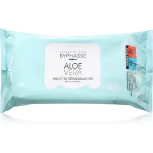BYPHASSE Aloe Vera odličovací ubrousky na make-up 40 ml