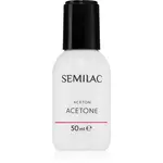 Semilac Liquids čistý acetón k odstráneniu gélových lakov 50 ml