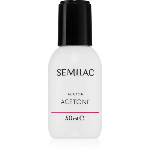 Semilac Liquids čistý acetón k odstráneniu gélových lakov 50 ml