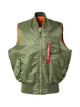 ALPHA INDUSTRIES Vesta 'MA-1'  olivová / červená