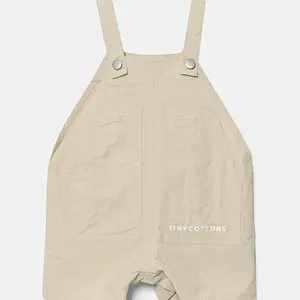Dětské rampery Tinycottons SOLID SHORT DUNGAREE