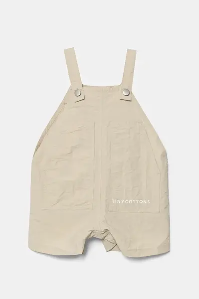 Tinycottons  Dětské rampery  SOLID SHORT DUNGAREE