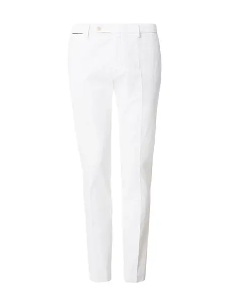 Hackett London Nohavice s pukmi  biela