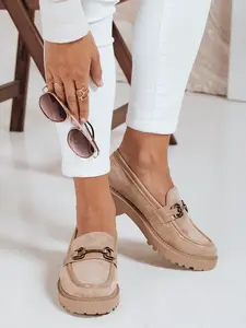 Dámské mokasíny na platformě