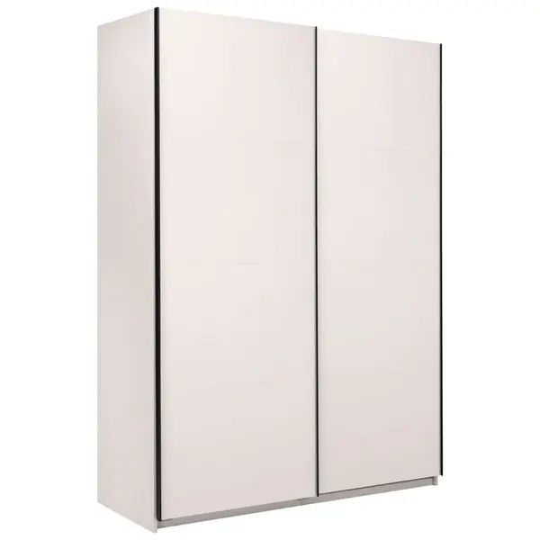 MID.YOU ŠATNÍ SKŘÍŇ S POSUVNÝMI DVEŘM, kašmírová, 150/211,5/61,5 cm