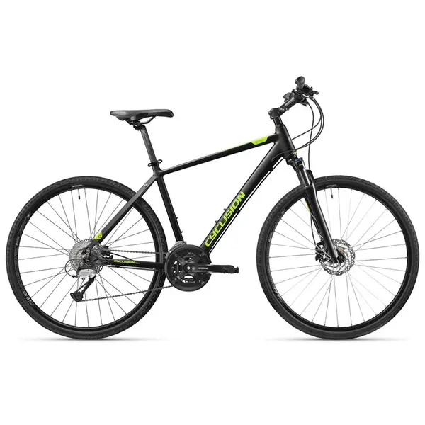 Pánské crossové kolo Cyclision Zodin 3 MK-II 28" L (19", 165-185 cm) Midnight Lime