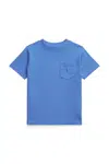 Tričko Polo Ralph Lauren modrá barva, 322970333005