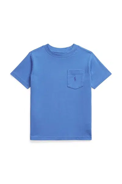 Tričko Polo Ralph Lauren modrá barva, 322970333005