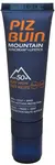 Piz Buin Slnečný krém SPF 50 a ochranný balzám na pery SPF 30 2 v 1 (Mountain Combi "2 in 1" Sun Cream SPF 50 a Lipstick) 20 ml + 2,3 ml
