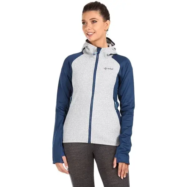 KILPI VERSAM Dámska mikina, tmavo modrá, veľkosť