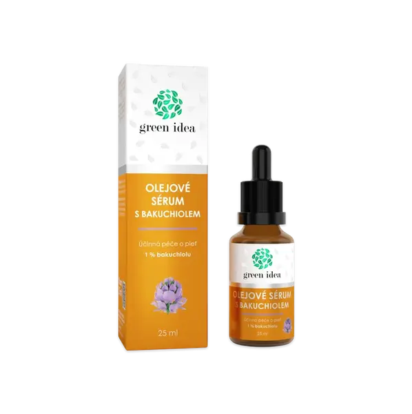 Olejové sérum s bakuchiolom – 25 ml – Green idea