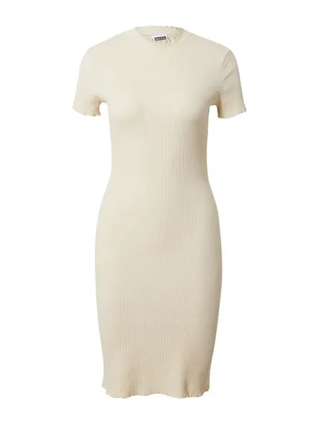 Urban Classics Šaty  krémová