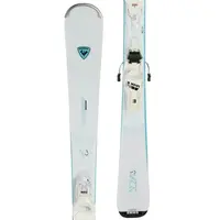 Rossignol NOVA 3 XPRESS + XPRESS W 10 GW Dámske zjazdové lyže, biela, veľkosť