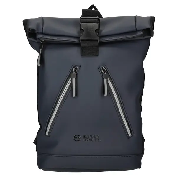 Moderný rolovací batoh Enrico Benetti Beron - modrá