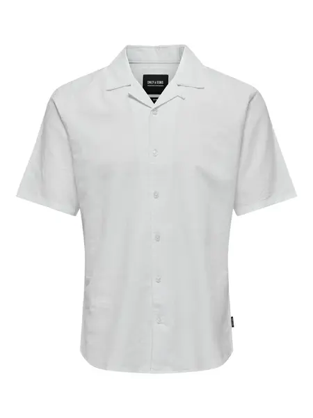 Only & Sons Košeľa 'Caiden'  šedobiela