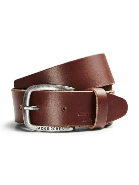 JACK & JONES Opasky 'JJIPaul'  hnedá / strieborná