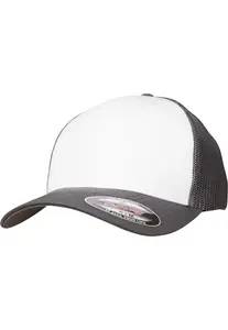 Flexfit Čiapka  čadičová / biela