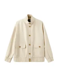 MANGO Prechodná bunda 'Babor'  krémová