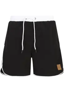 Retro swimsuit blk/wht