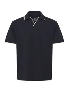 BLEND Tričko 'BHEDIN'  tmavomodrá