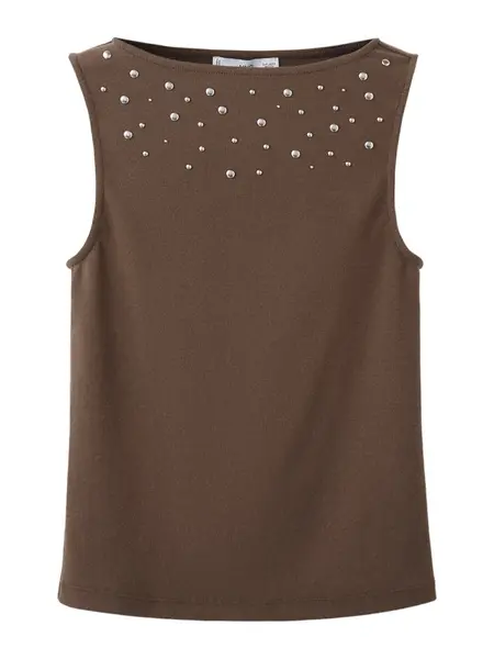 MANGO Top 'HEX'  hnedá