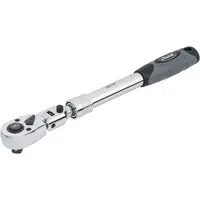 Teleskopická ráčna, kloubová, 1/2", 90 zubů, s přepínáním směru, 350-490 mm - Vigor V6612N