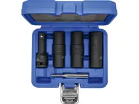 BGS Technic BGS 7467 Nástrčné hlavice 1/2" šestihranné 17 ÷ 21 mm, rázové, na poškozené hl