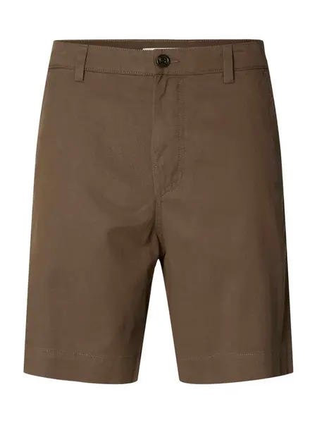 SELECTED Chino nohavice 'SLHHARRY'  čokoládová
