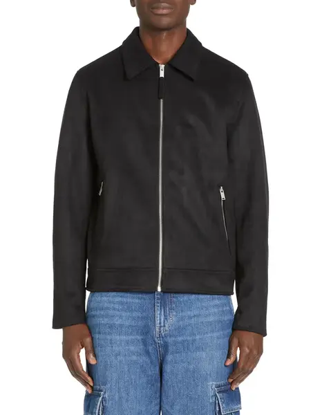 Celio Faux Suede Jacket Jufaster - Mens
