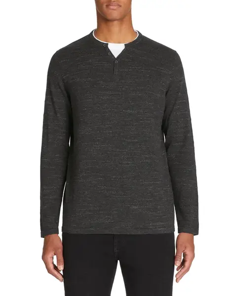 Celio Sweater henley Gelano - Men's