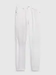 Biele dámske skinny fit džínsy GAP