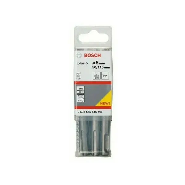 Vrták Bosch SDS PLUS-5, priemer 6 mm, pracovná dĺžka 50mm