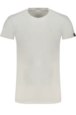 GAUDÌ MEN'S WHITE SHORT SLEEVE T-SHIRT