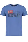 NORWAY 1963 MEN'S SHORT SLEEVE T-SHIRT BLUE