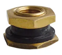 Redukce EM ventilu, výška 22,5 mm, závity 7,6 a 12,6 mm - Ferdus 11.128 Varianta: závit 1/2"-20 UNF. otvor v ráfku 20.5 mm. pro zahnuté EM ventily